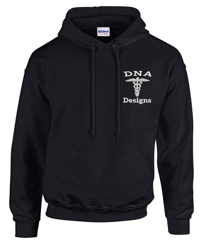 Custom embroidered logo hoodie