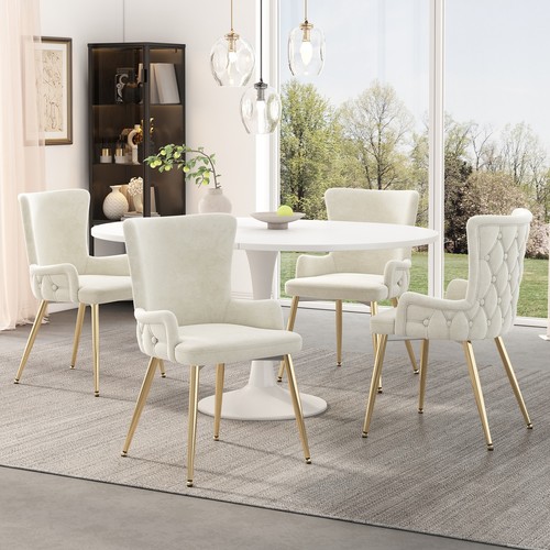 Velvet dining chairs - chairs, set