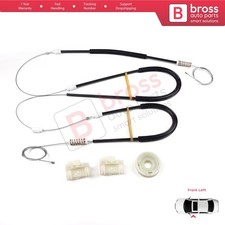 Window Regulator Repair Front Left for VW Polo MK3 6N1 6N2 HB 1994-2001 4/5 Door