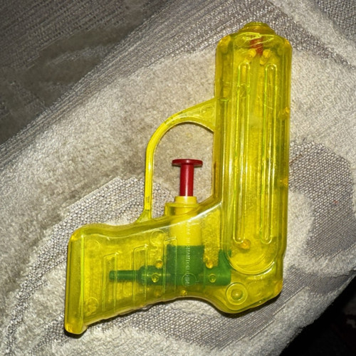 Transparent yellow plastic - transparent,