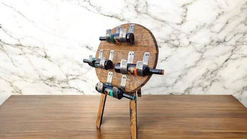 Reclaimed whiskey barrel - barrel, wine