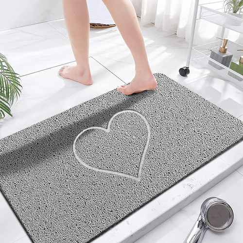 Loofah shower mat for inside - shower,