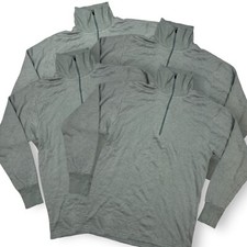 4x Dutch Army Grey Jumper Cold Weather Thermal Norgie Pullover