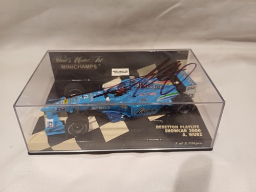 Coa signed minichamps - coa,