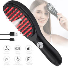 Smart Hair Brush LED Red Blue