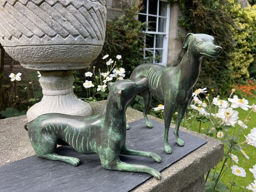 Pair vintage bronze - a,
