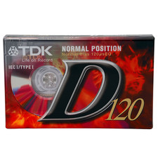 TDK D120 DYNAMIC 120 Minutes