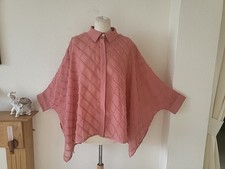 BNWT MarlaWynne QVC Pink Eyelash Detail Shirt/Blouse Size L 16/18