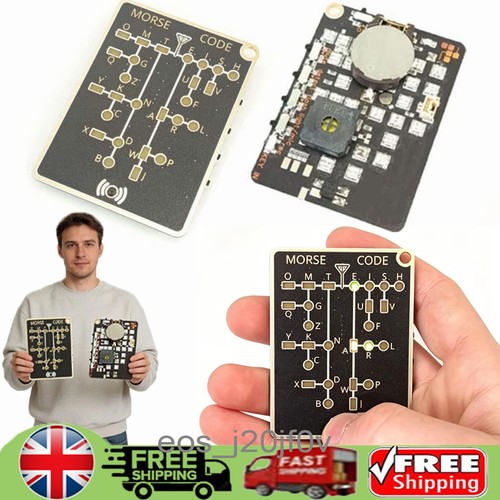 3pcs morse code - morse, card