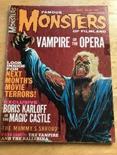 FAMOUS MONSTERS OF FILMLAND #46 (1967) Warren Monster  Werewolf Karloff Mummy