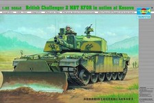 Trumpeter 00345 1:35th scale British Challenger 2 MBT KFOR in action at Kosovo
