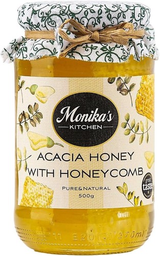 Raw acacia honey - raw,
