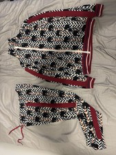 Zara Printed Track top Medium