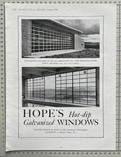 Aberystwyth University Swimming Bath - Hope's Windows - 1946 Cutting 551