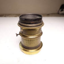 Vintage Brass f8 lens for