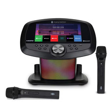 Singing Machine ISM9025 Wi-Fi Karaoke Hub Portable | Touch Screen & Voice Boost