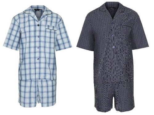 Men summer pajama set short - men's,