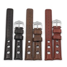 Mens Watch Strap Genuine Leather Handmade Vintage Wrist Band 18MM 20MM 22MM 24MM