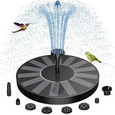 SOLAR BIRD BATH POWER FOUNTAIN