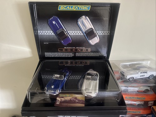 Scalextric legends jaguar set - legends,