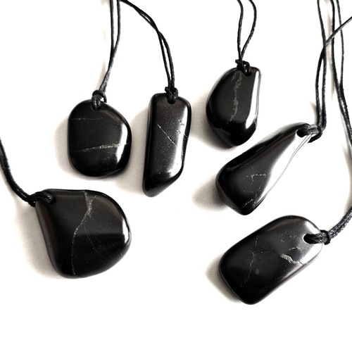 Genuine shungite pendant - genuine,
