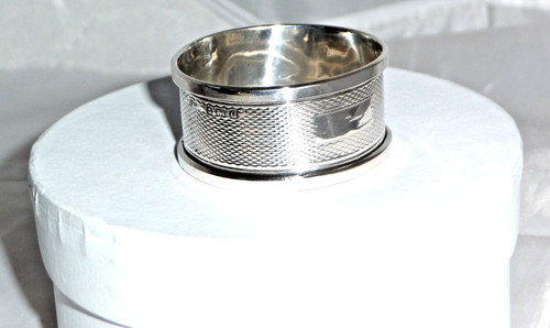 Antique sterling silver napkin