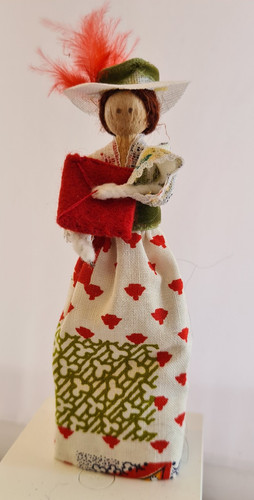 Clothes peg costume doll - clothes,