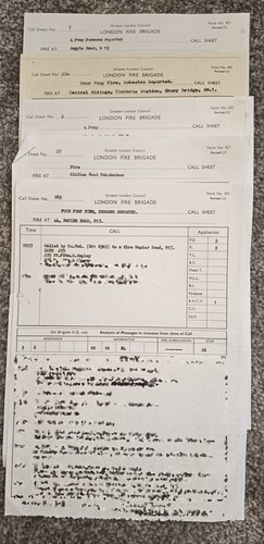 London fire brigade tip sheets - fire,