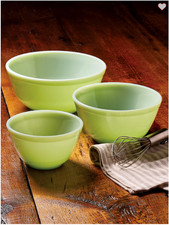 Mosser Glass - Set of 3 - JADE