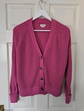 Fat Face Cotton Cardigan Size