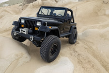 Jeep Wrangler YJ Black POSTER