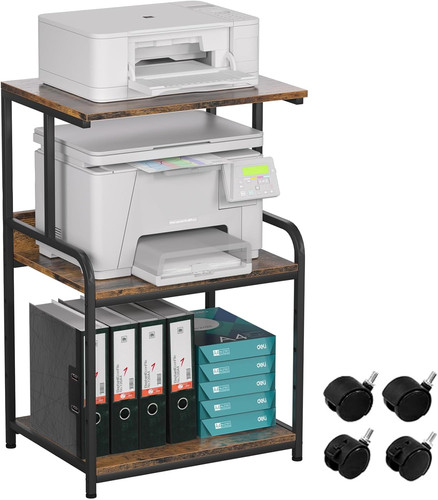 Tier printer stand large - 3-tier, stand,