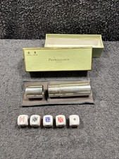 Penhaligon's 5 Cribbage Dice Set in a 925 Hallmark tube in original Box
