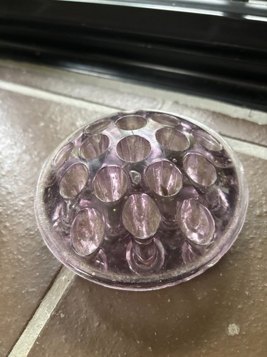Pale amethyst glass vintage - pale,