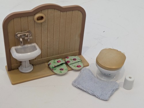 Sylvanian families bathroom - sylvanian,