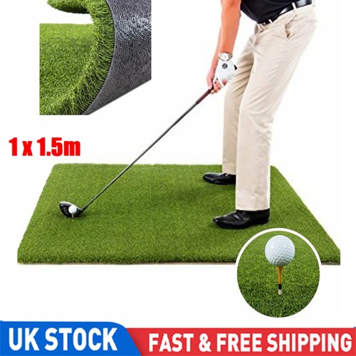 Golf hitting mat - mat, real