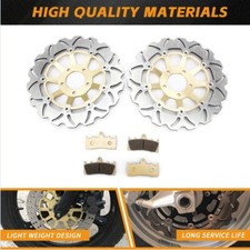 For Suzuki GSF 1200 GSF1200 Bandit / S 2001-2005 Front Brake Discs Rotors Pads