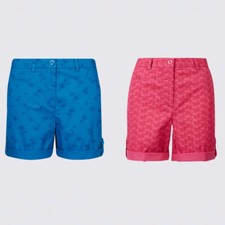 Ladies M&S Chino Shorts Palm