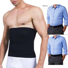 Men's Elastic Waist Trimmer Belt Slimmer Clincher Girdle Weight Loss Body Shaper