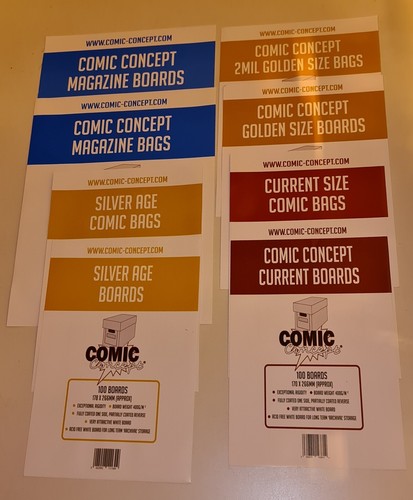 Various comic concept - bags, and