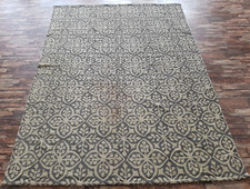 Vintage Handmade Traditional South African Kilim Floor Rug Carpet 213x155 cm