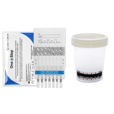 Drug Testing Kit Urine Test 7 in 1 +Sample Pot Wide Range of Substances Tested