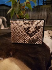 Men wallet python snakeskin - men,
