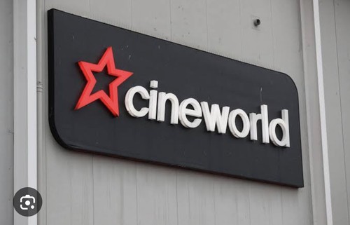 Cineworld cinema tickets - 2x,