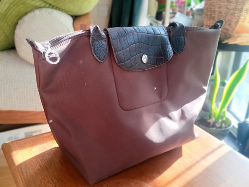 Longchamp brown small - small, tote
