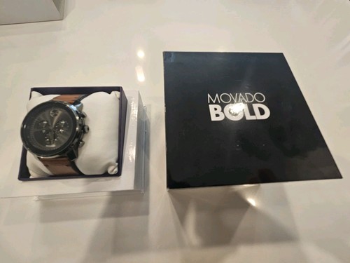 Movado bold 44mm stainless - bold,