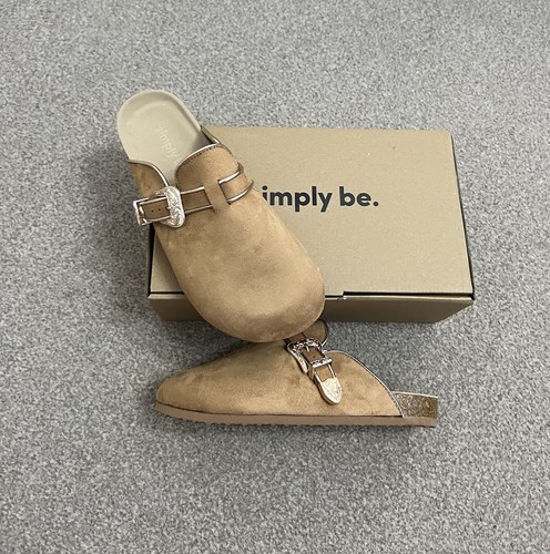 Simply tan suede - simply, clogs