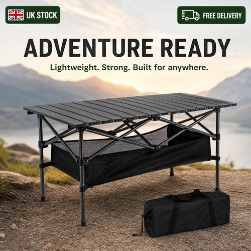 95cm folding camping table - folding,