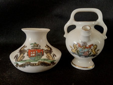 Crested China x 2 all BRISTOL