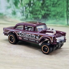 Hot Wheels '55 Chevy Bel Air Gasser Diecast Model Car 1/64 (37) Ex. Condition